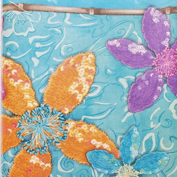 Bombay Kids Wallpaper Border Island Style Floral - Picture 9 of 9